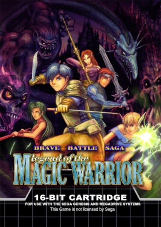 Jaquette de Brave Battle Saga: Legend of the Magic Warrior