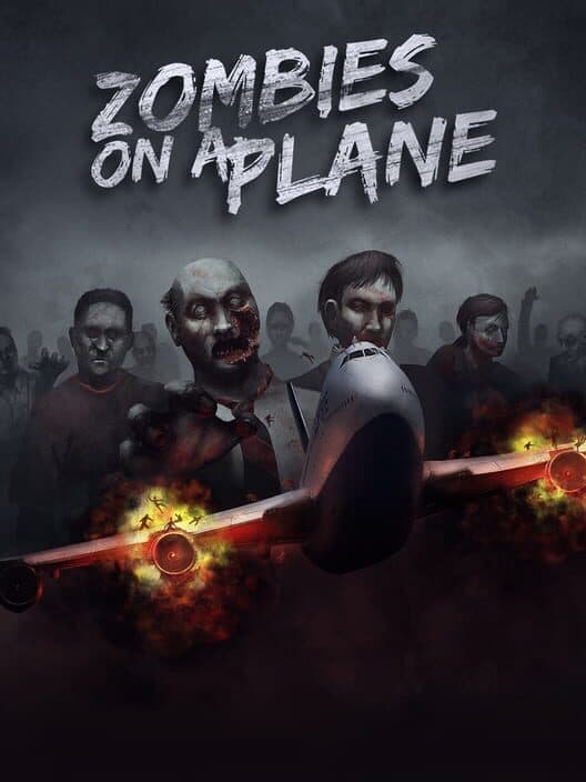 Jaquette de Zombies on a Plane