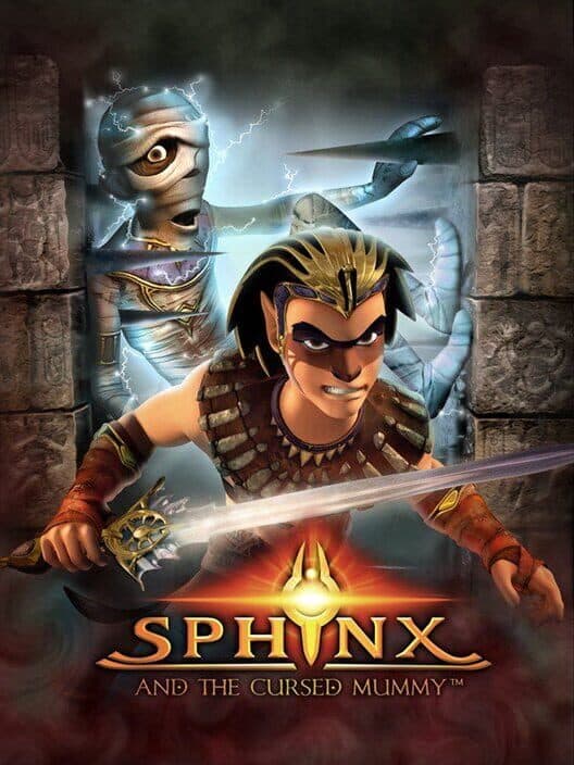 Jaquette de Sphinx and the Cursed Mummy