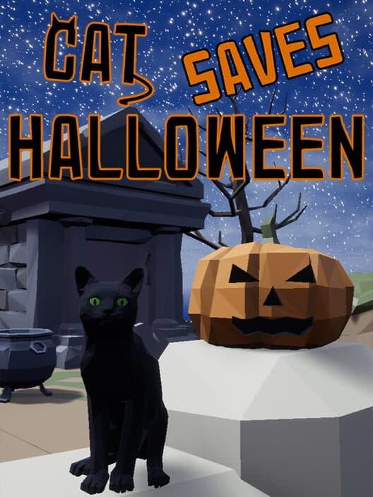 Jaquette de Cat Saves Halloween