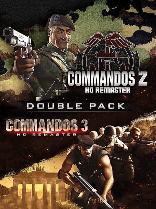 Jaquette de Commandos 2 & 3: HD Remaster Double Pack