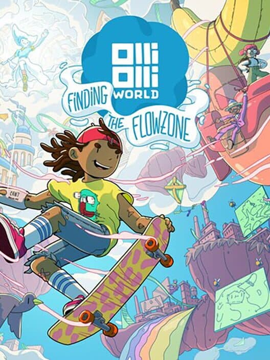 Jaquette de OlliOlli World: Finding the Flowzone