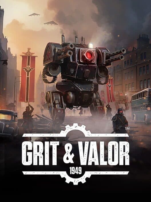 Jaquette de Grit & Valor: 1949