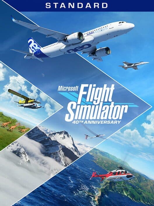 Jaquette de Microsoft Flight Simulator: 40th Anniversary Edition