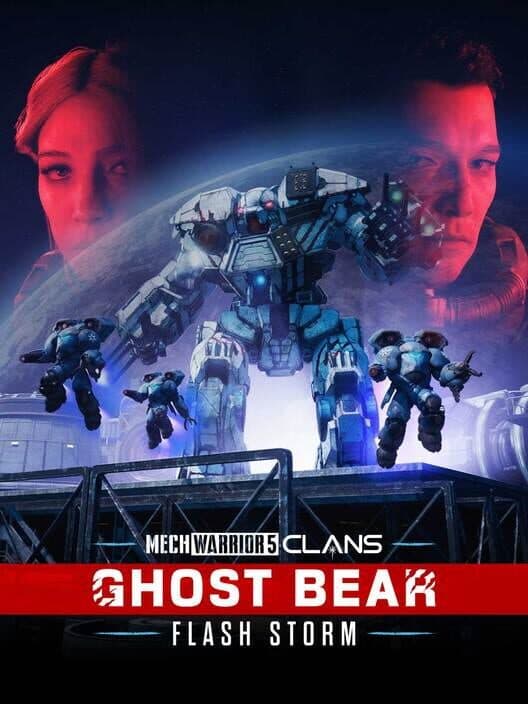 Jaquette de Mechwarrior 5: Clans - Ghost Bear Flash Storm