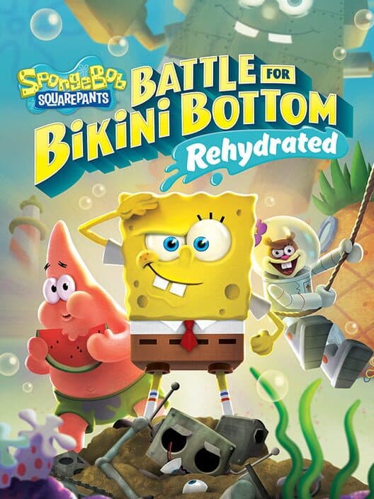 Jaquette de SpongeBob SquarePants: Battle for Bikini Bottom - Rehydrated