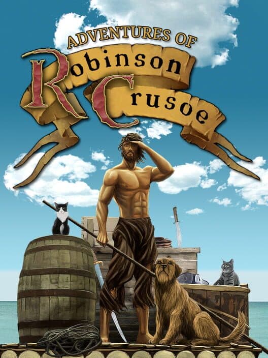 Jaquette de Adventures of Robinson Crusoe