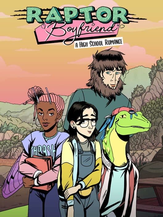Jaquette de Raptor Boyfriend: A High School Romance
