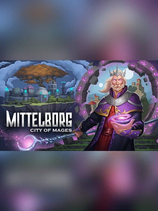 Jaquette de Mittelborg: City of Mages