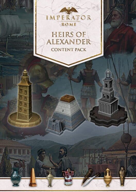 Jaquette de Imperator: Rome - Heirs of Alexander Content Pack
