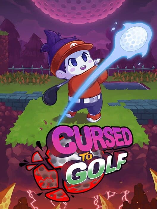 Jaquette de Cursed to Golf