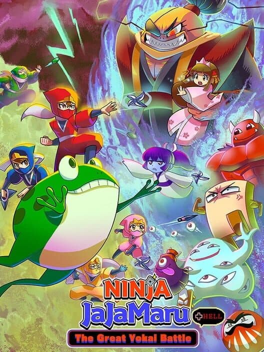 Jaquette de Ninja JaJaMaru: The Great Yokai Battle + Hell