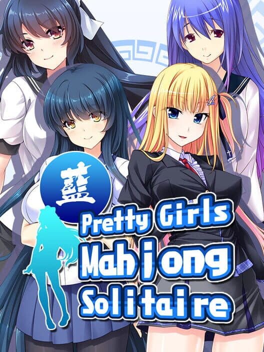Jaquette de Pretty Girls Mahjong Solitaire: Blue