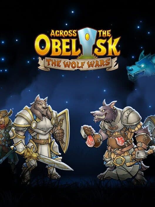 Jaquette de Across the Obelisk: The Wolf Wars