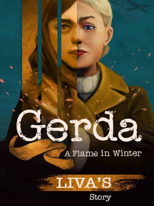 Jaquette de Gerda: A Flame in Winter - Liva's Story
