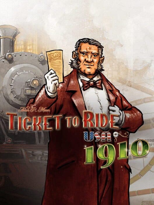 Jaquette de Ticket to Ride: USA 1910