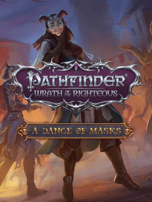 Jaquette de Pathfinder: Wrath of the Righteous - A Dance of Masks