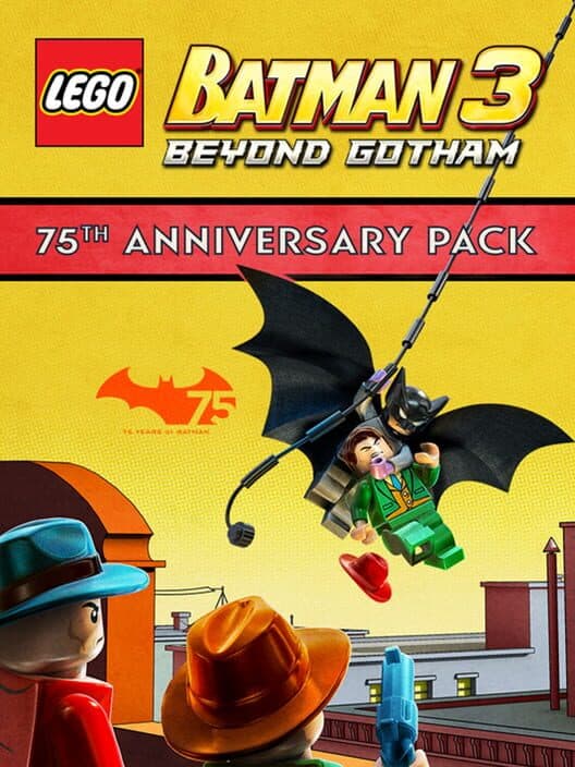 Jaquette de LEGO Batman 3: Beyond Gotham - Batman 75th Anniversary