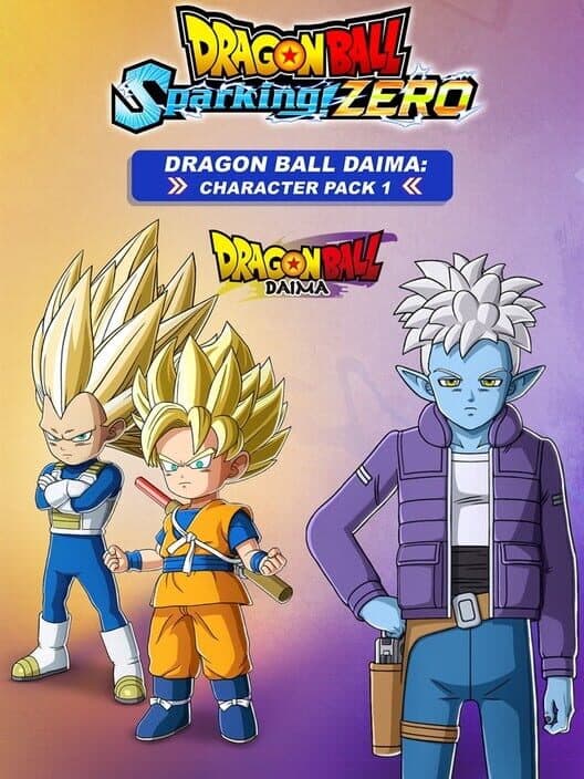 Jaquette de Dragon Ball: Sparking! Zero - Dragon Ball Daima: Character Pack 1