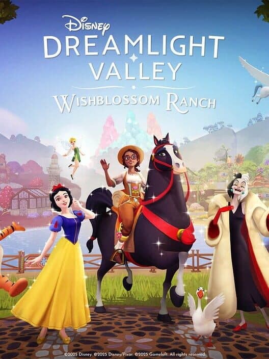 Jaquette de Disney Dreamlight Valley: Wishblossom Ranch