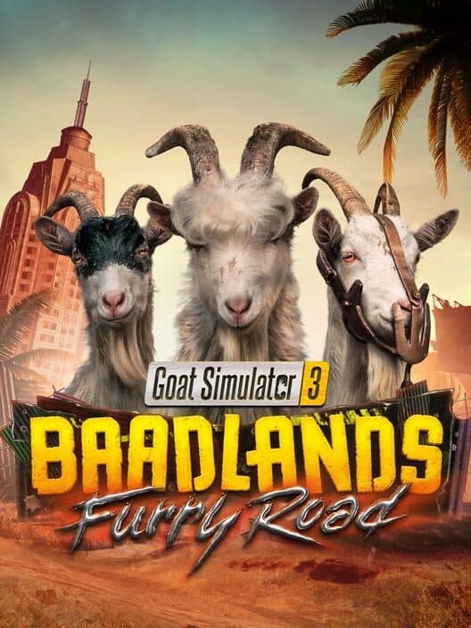 Jaquette de Goat Simulator 3: Baadlands: Furry Road