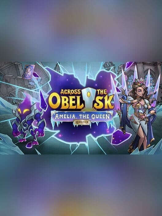 Jaquette de Across the Obelisk: Amelia, the Queen