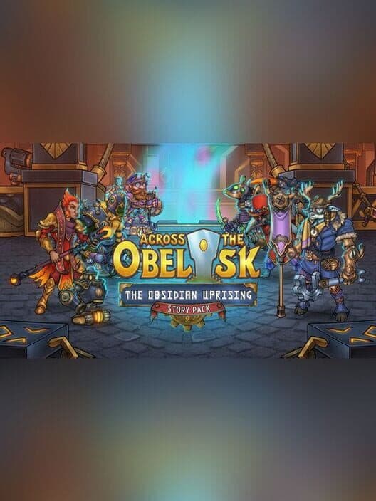 Jaquette de Across the Obelisk: The Obsidian Uprising