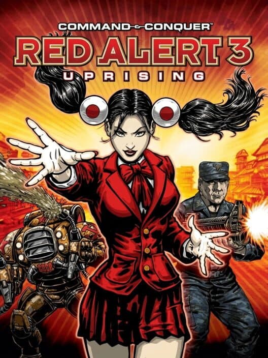 Jaquette de Command & Conquer: Red Alert 3 - Uprising